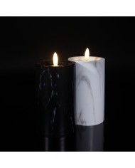 wkład-elektryczny-led-imitacja-marmuru-biały-czarny