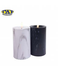 wkład-elektryczny-led-imitacja-marmuru-biały-czarny