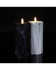 wkład-elektryczny-led-imitacja-marmuru-biały-czarny