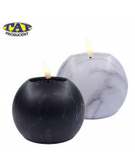 LED z imitacją Marmuru w kształcie kuli