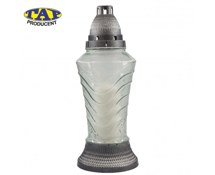 prosty-znicz-szklany-388-złoty-srebrny