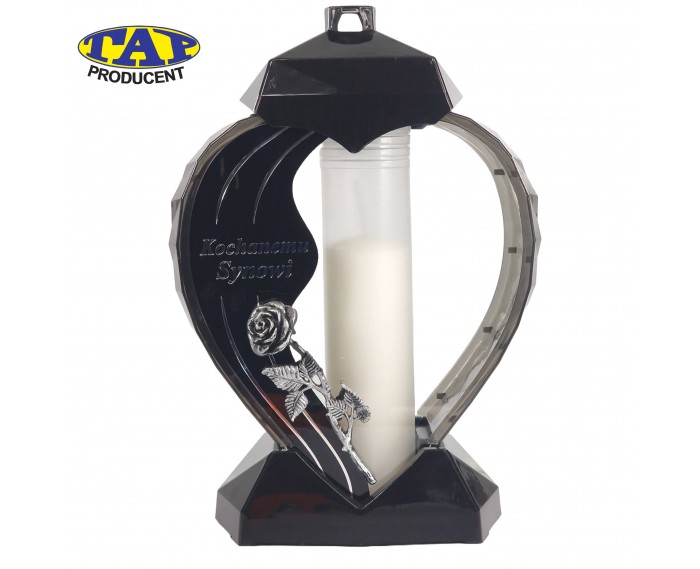 lampion-serce-dedykacja-kochanemu-synowi-różne-kolory-piękny-znicz-na-cmentarz