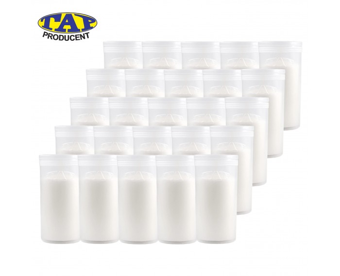 wkład-parafinowy-marki-TAP-13-na-56-opakowanie-25-sztuk-czas-palenia-40-godzin-wkład-do-zniczy-tani-dobry