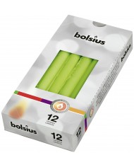 Klasyczna świeca szpic w kolorze fioletowym , foliowana, 245mm/24mm