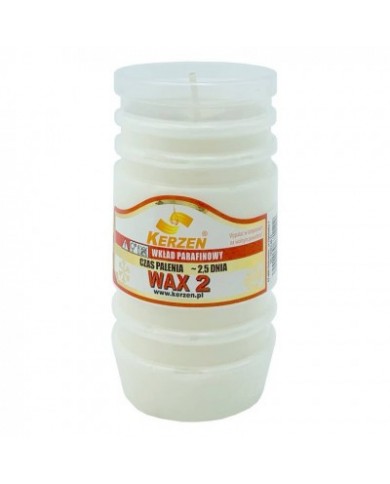 Wkład parafinowy KERZEN WAX 2 DNI