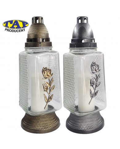 Znicz-szklany-całoroczny-ze-złotą-różą-i-złotym-kapturkiem-1240-róża-złoto Znicz-szklany-całoroczny-ze-złotą-różą-i-złotym-kapturkiem-1240-róża-złoto