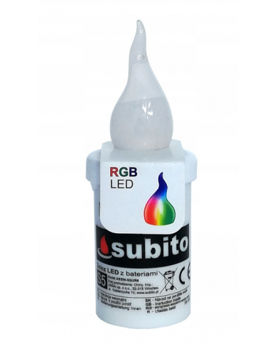 Wkład elektryczny LED mały różne kolory - Led Subito S5 Wkład elektryczny LED mały różne kolory - Led Subito S5