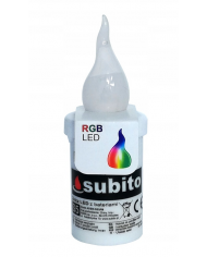 Wkład elektryczny LED mały różne kolory - Led Subito S5