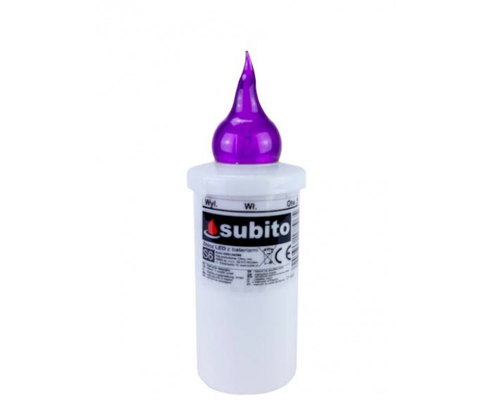 Wkład elektryczny LED wysoki różne kolory - LED Subito S6