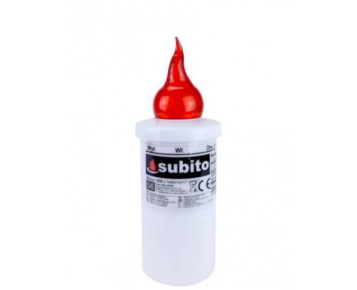 Wkład elektryczny LED wysoki różne kolory - LED Subito S6