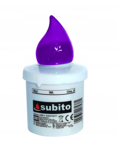 Wkład elektryczny LED duży różne kolory - LED Subito Comet Wkład elektryczny LED duży różne kolory - LED Subito Comet