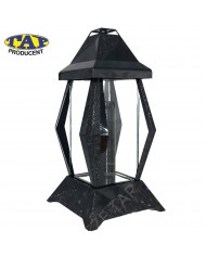 Duża-kapliczka-lampion-szklany-czarny-biały-szybki-nowoczesny-wzór-holograf