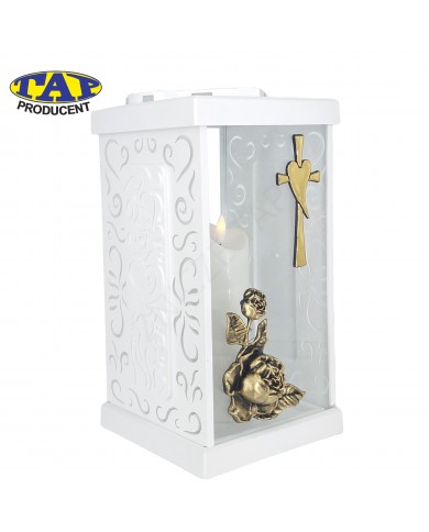 znicz-fermo-kapliczka-z-krzyzem-biala-czarna-duzy-znicz-ozdobny-na-grób