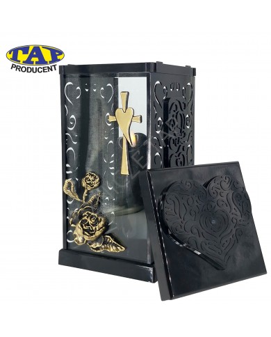 znicz-fermo-kapliczka-z-krzyzem-biala-czarna-duzy-znicz-ozdobny-na-grób