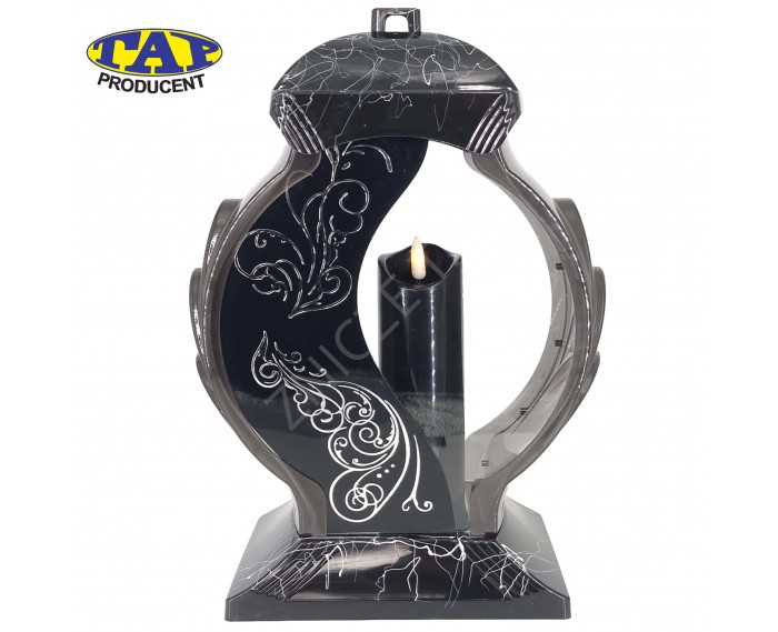 znicz-lampion-obelix-biały-czarny-nowoczesny-wzór-na-cmentarz