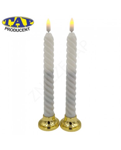 świeca-stołowa-led-komplet-2-sztuki-w-zestawie-kolor-biały świeca-stołowa-led-komplet-2-sztuki-w-zestawie-kolor-biały