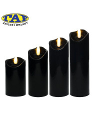 nieruchomy-wkład-wąski-cortina-czarny-różne-wysokości