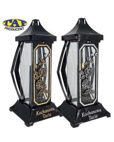 duży-lampion-z-ozdobną-ramką-muszla-dedykacja-tacie-kwiat-złoty-srebrny