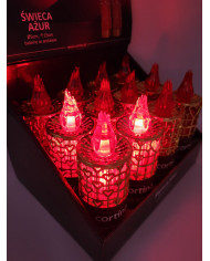 Wkład elektryczny LED ażurek - LED Ażur Złoty