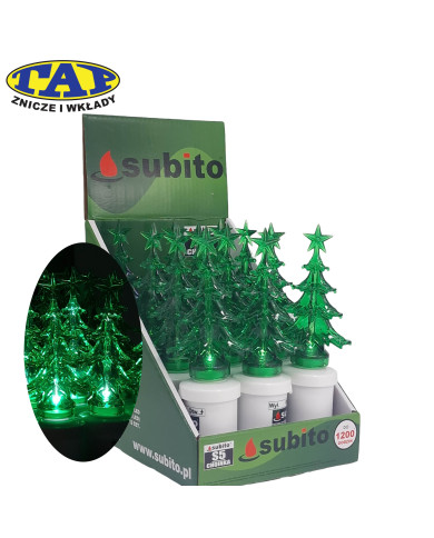 Wkład LED Choinka S5 Zielona/Biała/RGB - Subito S5
