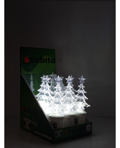 Wkład LED Choinka S5 Zielona/Biała/RGB - Subito S5