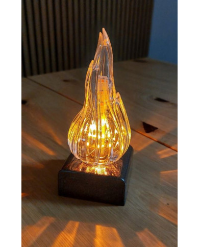 Wkład LED elektryczny z efektem żywego płomienia XL - Żywy Płomień XL