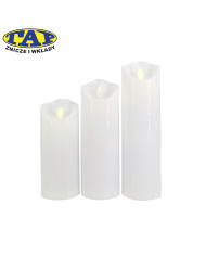 świeca-led-ruchomy-płomień-białe-różne-wysokości