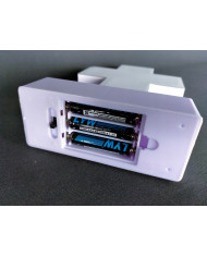 Wkład LED Krzyż efekt 3D Biały 20cm