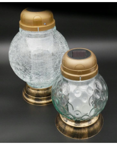 Kapturek solarny LED do zniczy – średnica 72 mm (złoty, srebrny, biały, czarny) Kapturek solarny LED do zniczy – średnica 72 mm (złoty, srebrny, biały, czarny)