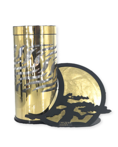 Znicz solarny PARIS z motywem drzewa bonsai Znicz solarny PARIS z motywem drzewa bonsai