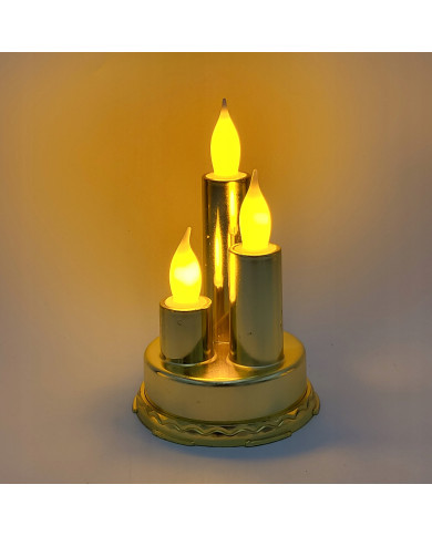 Potrójna świeca LED trio KOST - różne kolory 2xR6