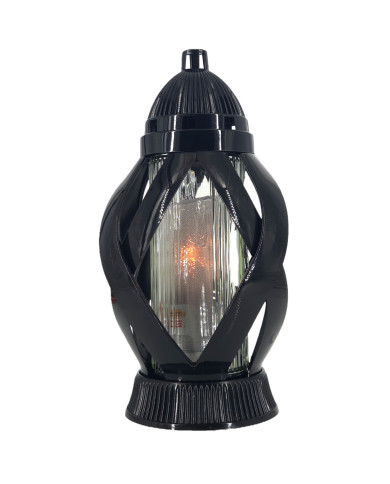 Piękny lampion 28cm wstęga czarna ze złotym kwiatem oryginalny kształt Piękny lampion 28cm wstęga czarna ze złotym kwiatem oryginalny kształt