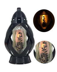 Piękny lampion 28cm metalizowana złota wstęga oryginalny kształt