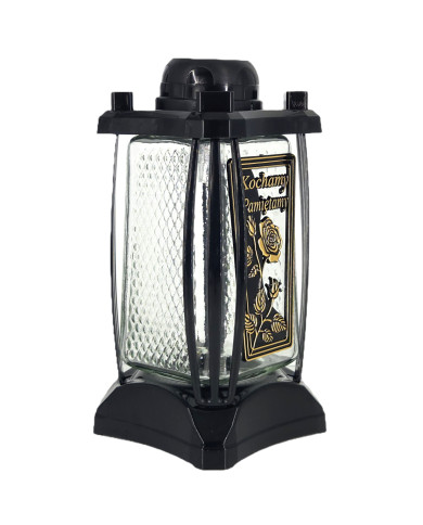 Znicz SOLARNY 2w1 na Grób Kapliczka Lampion LED Dedykacja Kochamy Pamiętamy Znicz SOLARNY 2w1 na Grób Kapliczka Lampion LED Dedykacja Kochamy Pamiętamy