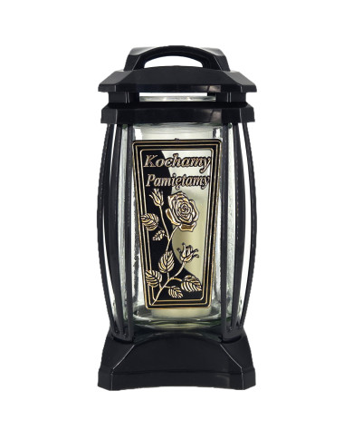 Znicz SOLARNY 2w1 na Grób Kapliczka Lampion LED Dedykacja Kochamy Pamiętamy Znicz SOLARNY 2w1 na Grób Kapliczka Lampion LED Dedykacja Kochamy Pamiętamy