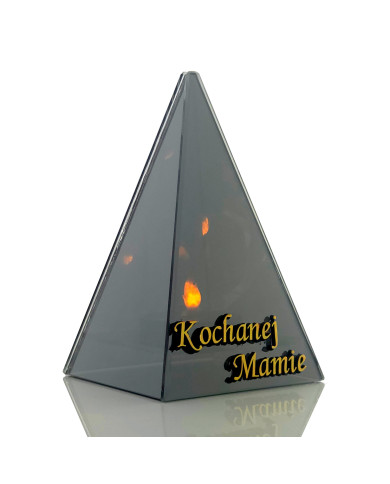 Lustrzany Znicz Efekt 3D z różnymi dedykacjami!