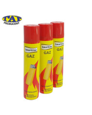 Gaz do uzupełniania zapalniczek - różne końcówki