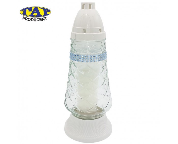 znicz-szklany-z-kolorowym-cekinem-389-złoty-srebrny-niebieski