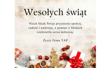 Życzenia Świąteczne - Znicze TAP